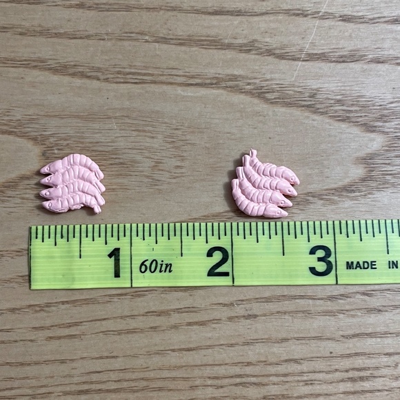 Lil Woodzeez Hopin Farmers Market Replacement 2 Shrimp Prawn Calico Critters Set - Picture 3 of 3